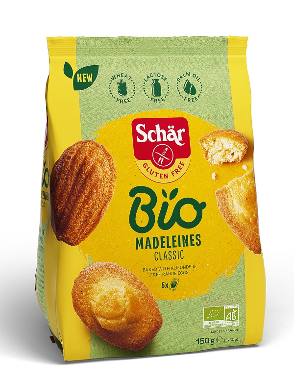 SCHAR BIO MADELEINES CLASSIC 5 MONOPORZIONI DA 30 G - Farmafamily.it