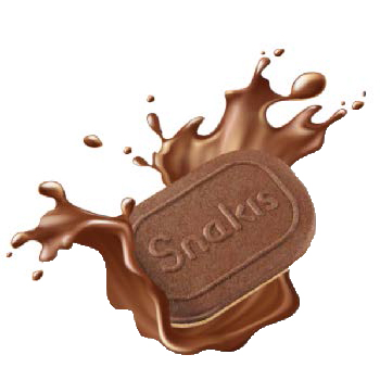 HAPPY FARM BISCOTTO CIALDA RIPIENO DI CREMA NOCCIOLA - SNAKIS NOCCIOLA 104 G - Farmafamily.it