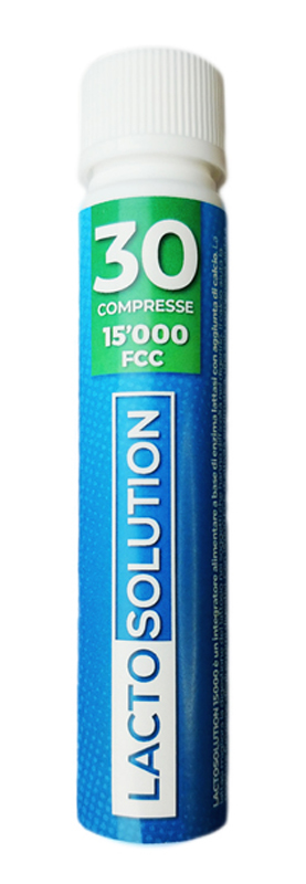 LACTOSOLUTION 15000 30 COMPRESSE - Farmafamily.it