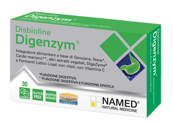 DISBIOLINE DIGENZYM AB 30 COMPRESSE - Farmafamily.it