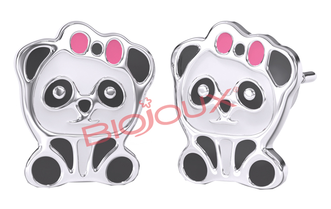 ORECCHINO STERILE BJT711 STS BABY PANDA - Farmafamily.it