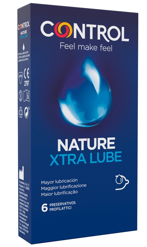 PROFILATTICO CONTROL NATURE 2,0 XTRA LUBE 6 PEZZI - Farmafamily.it