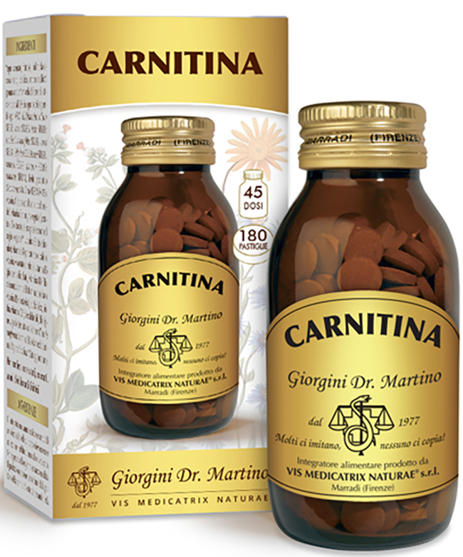 CARNITINA 180 PASTIGLIE - Farmafamily.it