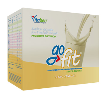 GOFIT VANIGLIA SOSTITUTO DEL PASTO 10 BUSTINE - Farmafamily.it