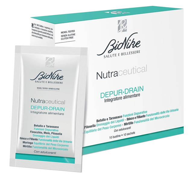 NUTRACEUTICAL DEPUR-DRAIN 10 BUSTINE - Farmafamily.it