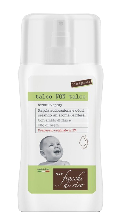 FIOCCHI DI RISO TALCO NON TALCO SPRAY 100 ML - Farmafamily.it