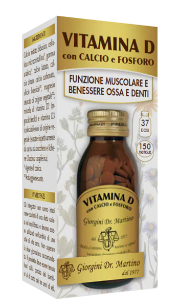 VITAMINA D CALCIO/FOSFORO 150 PASTIGLIE - Farmafamily.it