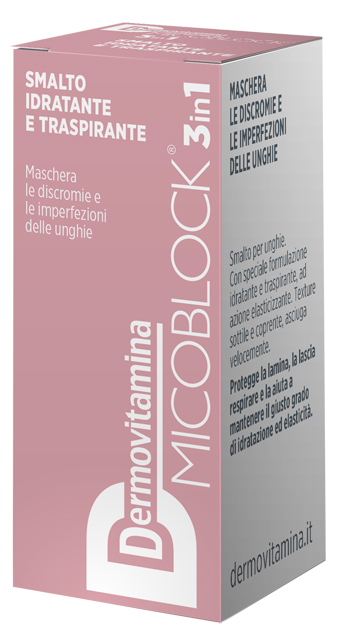 DERMOVITAMINA MICOBLOCK 3 IN 1 SMALTO IDRATANTE E TRASPIRANTE NUDE 5 ML - Farmafamily.it