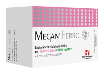 MEGAN FERRO 30 SOFTGEL + 30 COMPRESSE - Farmafamily.it