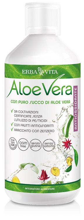 ALOE VERA PURO SUCCO ANTIOSSIDANTE 500 ML - Farmafamily.it