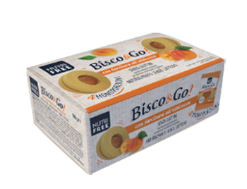 NUTRIFREE BISCO&GO CON FARCITURA ALL'ALBICOCCA 4X40 G - Farmafamily.it