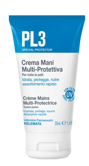 PL3 CREMA MANI MULTI PROTETTIVA 50 ML - Farmafamily.it