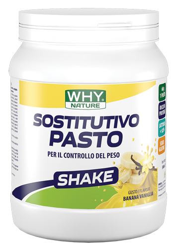 WHYNATURE SOSTITUTIVO PASTO BANANA-VANIGLIA 480 G - Farmafamily.it