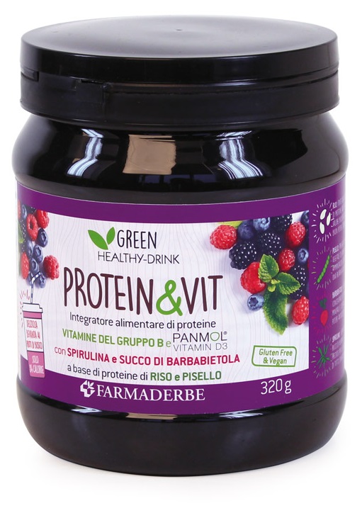 PROTEIN & VIT FRUTTI DI BOSCO 320 G - Farmafamily.it
