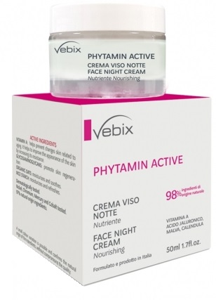 VEBIX PHYTAMIN CREMA VISO NOTTE NUTRIENTE 50 ML - Farmafamily.it
