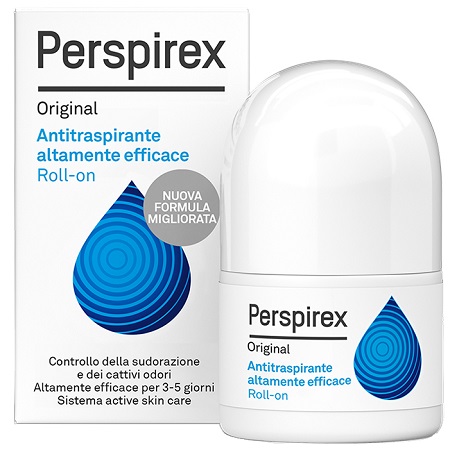 PERSPIREX ORIGINAL ANTITRASPIRANTE ROLL-ON DEODORANTE NUOVA FORMULA 20 ML - Farmafamily.it