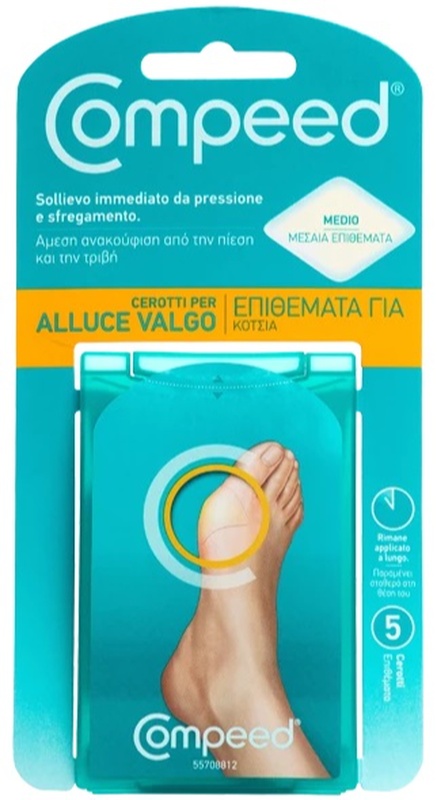 COMPEED CEROTTI PER ALLUCE VALGO 5 PEZZI - Farmafamily.it