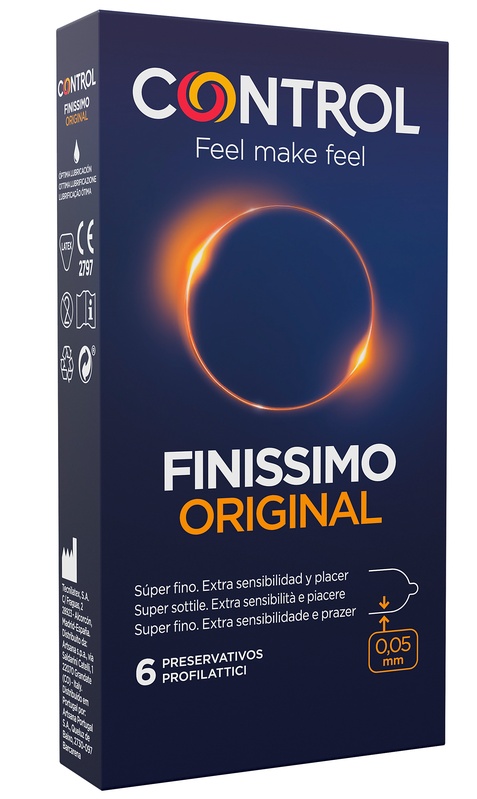CONTROL FINISSIMO ORIGINAL 6 PEZZI - Farmafamily.it