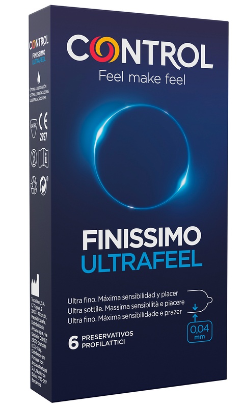 CONTROL FINISSIMO ULTRAFEEL6 PEZZI - Farmafamily.it
