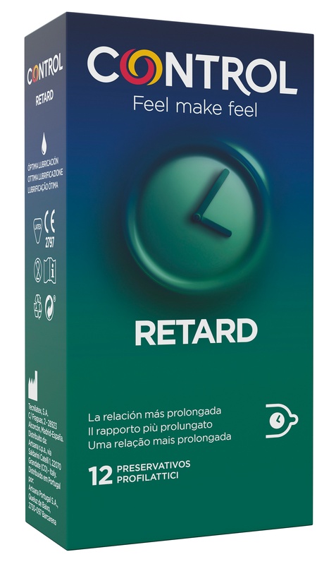 CONTROL NON STOP RETARD 12 PEZZI - Farmafamily.it