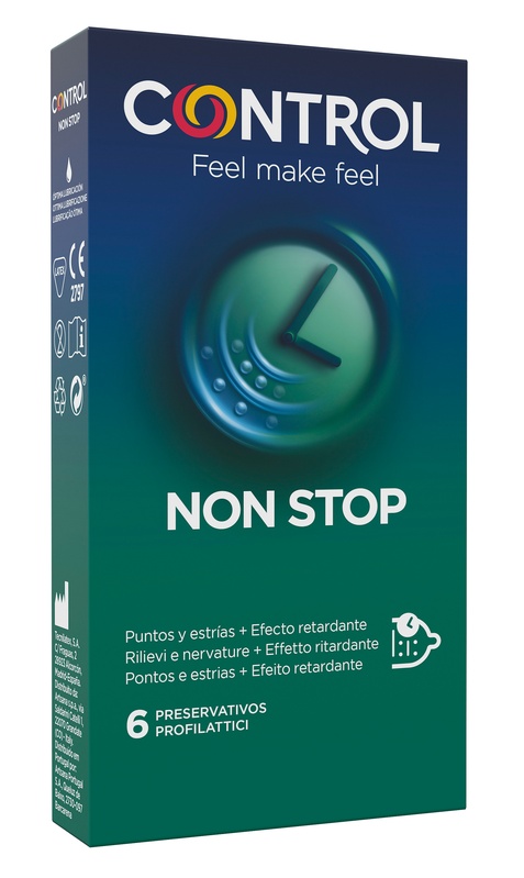 CONTROL NON STOP DOTS&LINES 6 PEZZI - Farmafamily.it