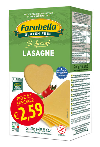 FARABELLA LASAGNA PROMO 250 G X 6 PEZZI - Farmafamily.it