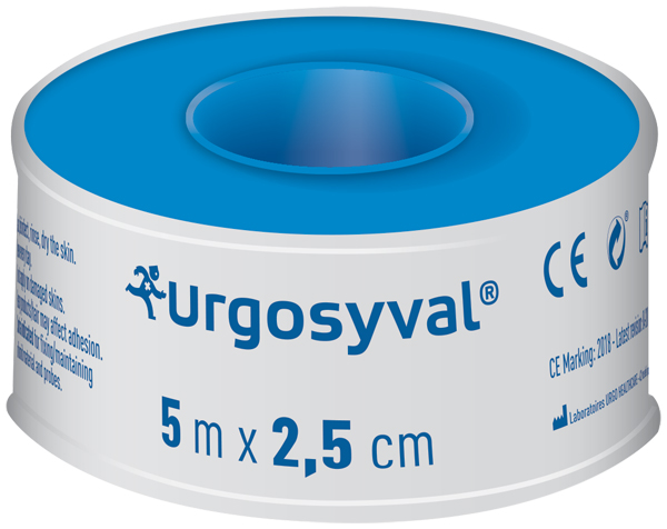 CEROTTO IN ROCCHETTO URGO URGOSYVAL 5 M X 2,5 CM - Farmafamily.it