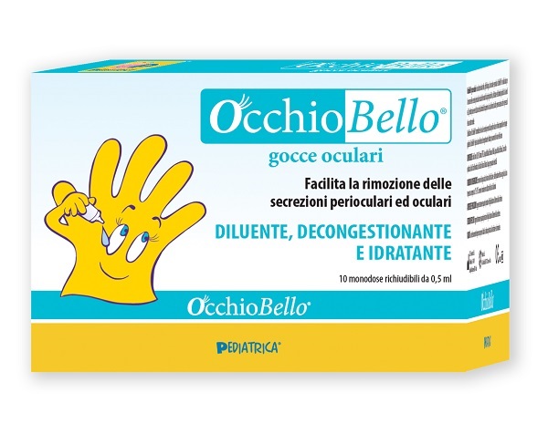 OCCHIOBELLO GOCCE OCULARI 10 FLACONCINI MONODOSE RICHIUDIBILI DA 0,5 ML - Farmafamily.it