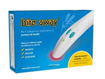 BITE AWAY DISPOSITIVO ELETTRONICO PER IL TRATTAMENTO DELLE PUNTURE DI INSETTI - Farmafamily.it