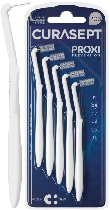 CURASEPT PROXI ANGLE P06 BIANCO/WHITE 5 PEZZI - Farmafamily.it