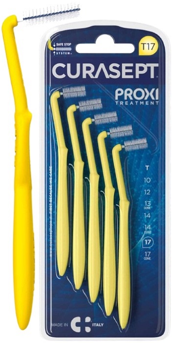 CURASEPT PROXI ANGLE T17 GIALLO/YELLOW - Farmafamily.it