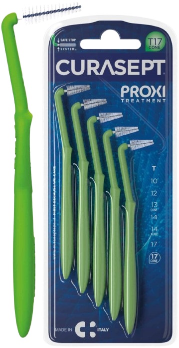 CURASEPT PROXI ANGLE T17 CONE VERDE/GREEN - Farmafamily.it
