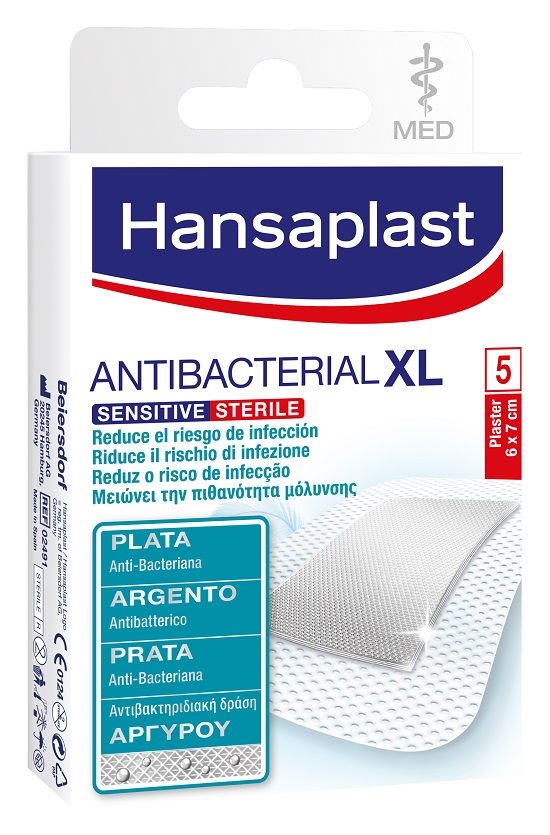 HANSAPLAST SENSITIVE EXTRA LARGE SILVER 5 PEZZI - Farmafamily.it