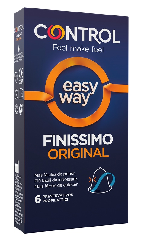 PROFILATTICO CONTROL EASY WAY FINISSIMO ORIGINAL 6 PEZZI - Farmafamily.it