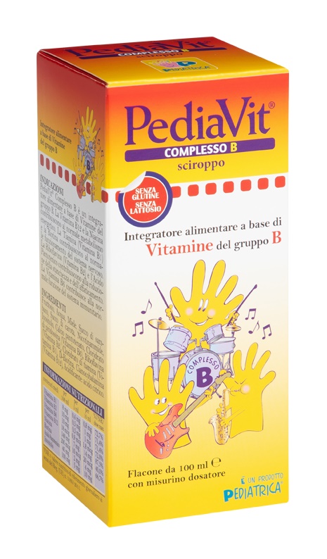 PEDIAVIT COMPLESSO B SCIROPPO 100 ML - Farmafamily.it