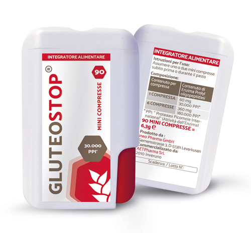 GLUTEOSTOP 90 MINI TABLETS - Farmafamily.it