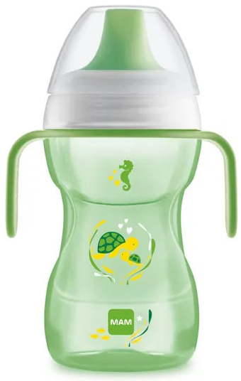 MAM TAZZA FUN TO DRINK 270 ML 8+ BECCUCCIO RIGIDO NEUTRO - Farmafamily.it