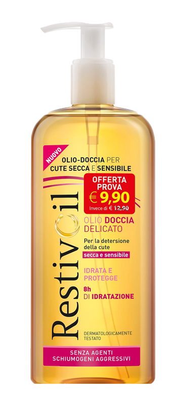 RESTIVOIL OLIO DOCCIA DELICATO 400 ML TAGLIO PREZZO - Farmafamily.it