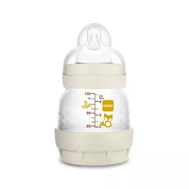 MAM BIBERON EASY START 130 ML 0+ TETTARELLA 0 NEUTRO - Farmafamily.it