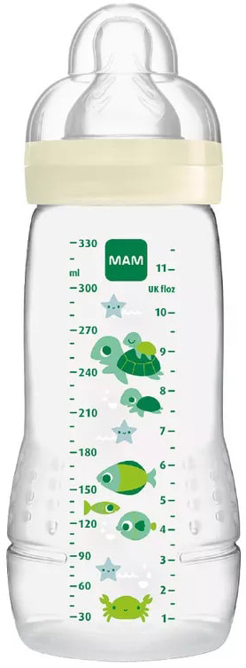 MAM EASY ACTIVE BIBERON 4+ 330 ML TETTARELLA 3 NEUTRO - Farmafamily.it