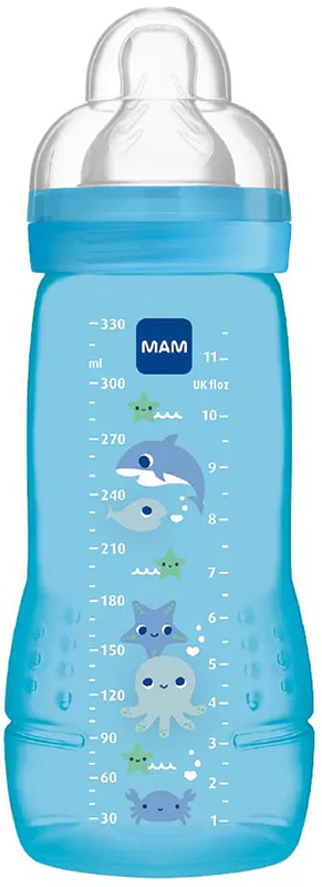 MAM EASY ACTIVE BIBERON 4+ 330 ML TETTARELLA 3 MASCHIO - Farmafamily.it