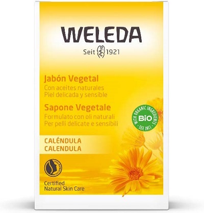 SAPONE VEGETALE CALENDULA 100 G - Farmafamily.it