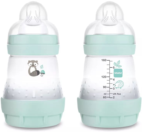MAM BIBERON EASY START 160 ML 0+ TETTARELLA 1 MASCHIO - Farmafamily.it