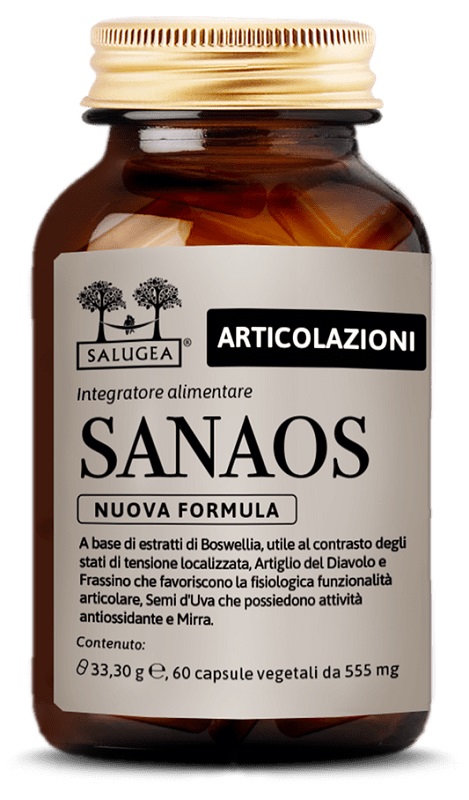 SALUGEA SANAOS NUOVA FORMULA 60 CAPSULE - Farmafamily.it