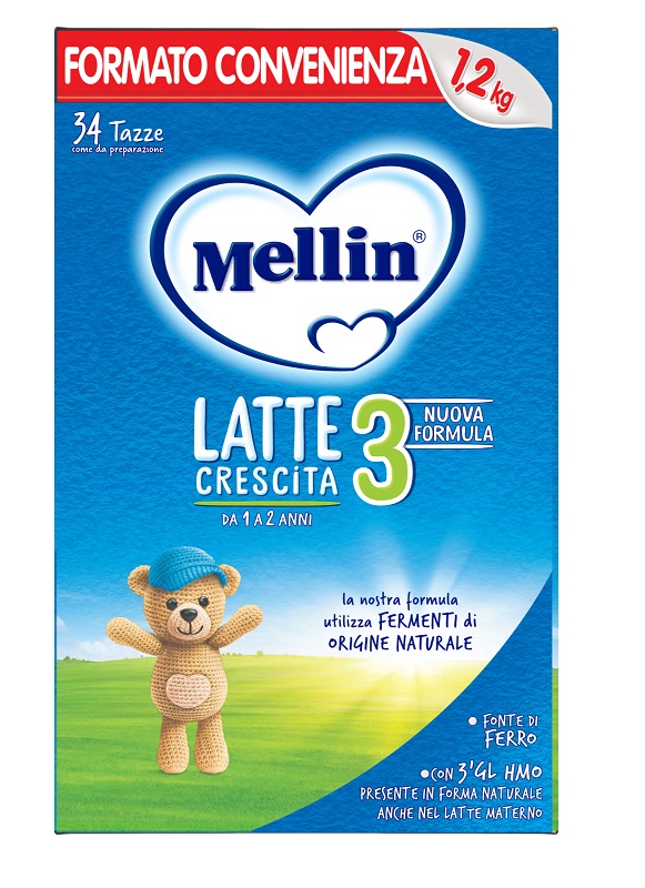 MELLIN LATTE CRESCITA 3 1,2 KG - Farmafamily.it