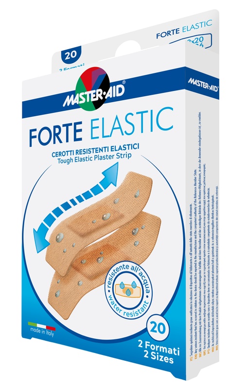 CEROTTO MASTER-AID ELASTIC 20 PEZZI 2 FORMATI - Farmafamily.it