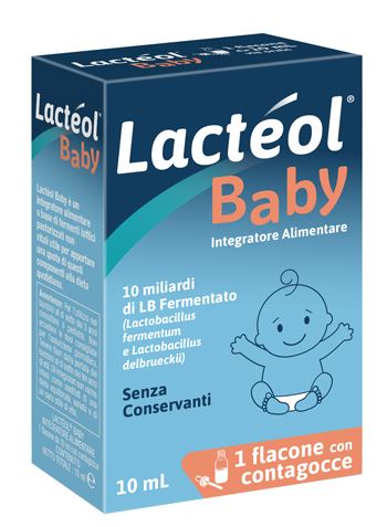 LACTEOL BABY FLACONE CON CONTAGOCCE 10 ML - Farmafamily.it