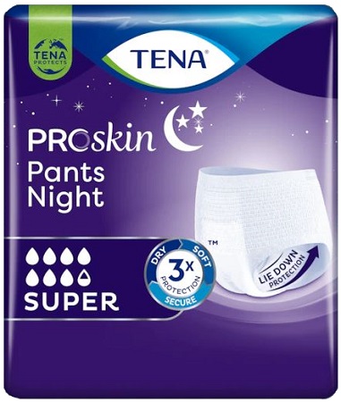 PANNOLONE PULL UP NOTTE TENA PANTS NIGHT M 10 PEZZI - Farmafamily.it