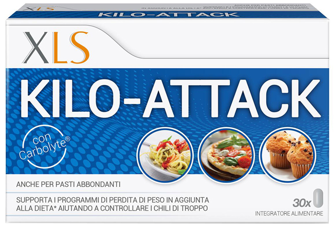 XLS KILO-ATTACK 30 COMPRESSE - Farmafamily.it