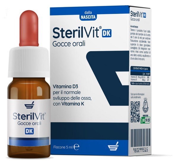 STERILVIT DK GOCCE 5 ML - Farmafamily.it